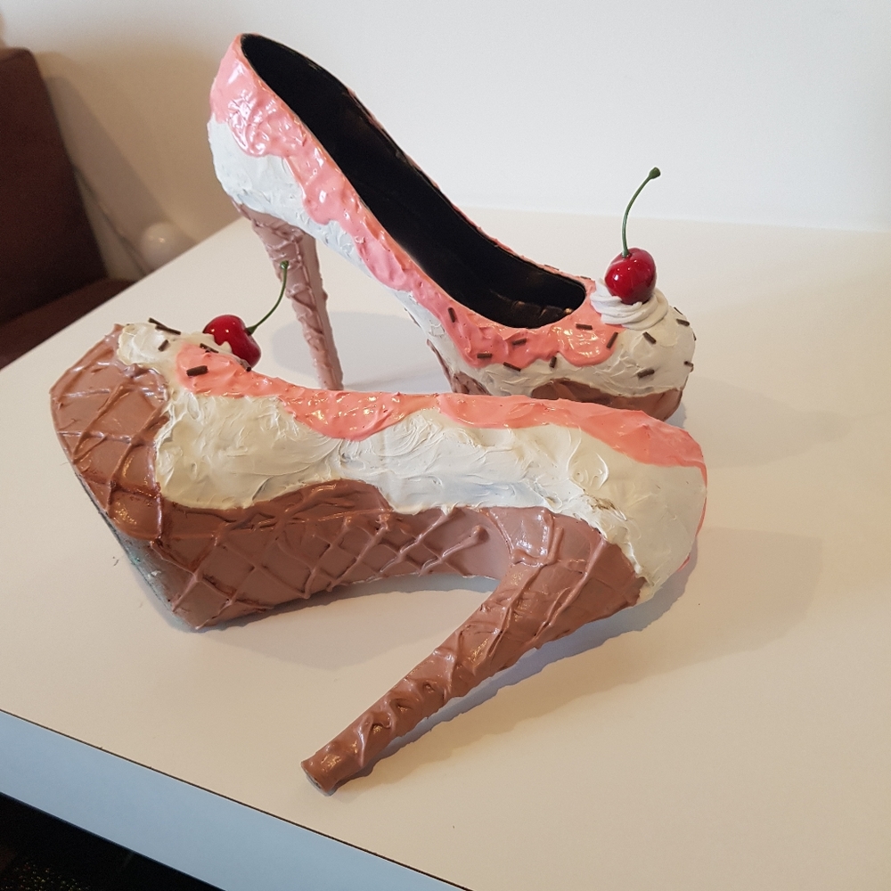 Ice Cream Platform Heels - Picture 3 of 6